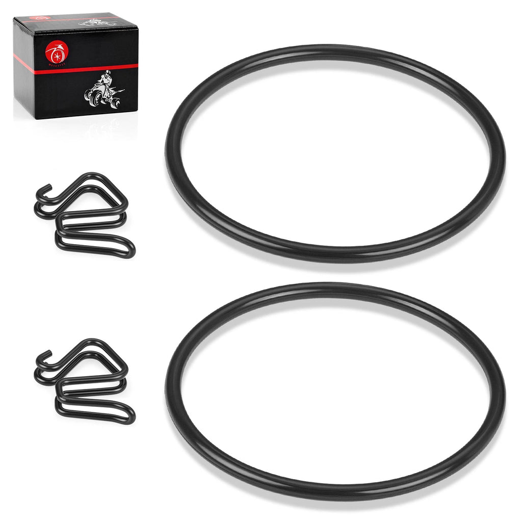 Front Number Plate Mount Clips & Bands for Honda Z50R (1979–1987) 64111-181-000