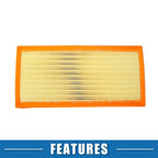 2X Engine Air Filter for Audi Q7 (2007–2015), VW Touareg, Porsche Cayenne