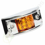 2X LED Yellow Side Signal Turn Lights for Peterbilt Truck