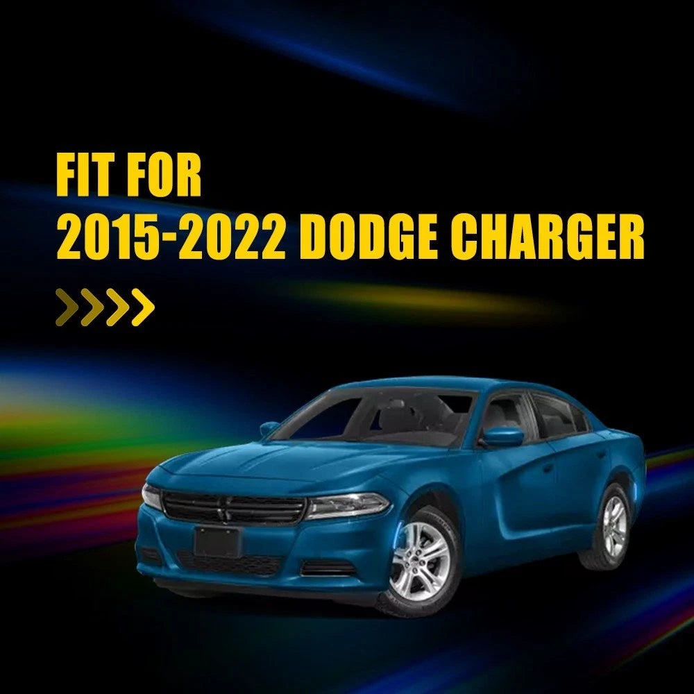 Set of 4 Smoke Blue LED Side Marker Lights for Dodge Challenger (2015–2023)