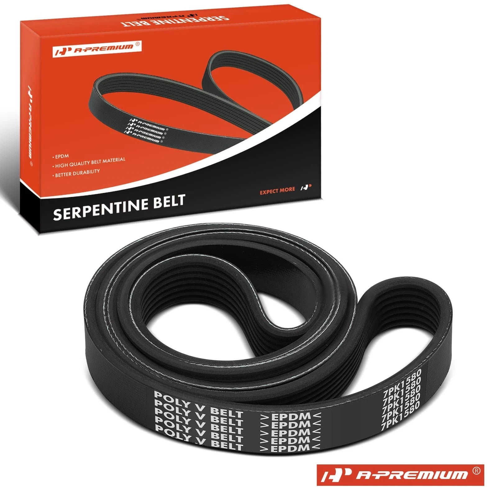 Serpentine Belt for BMW 530i 540i 740i 740iL 840Ci (1994–1995)