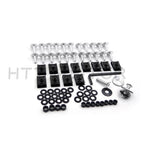 Flat Motor Fairing Bolt Screw Kit for Kawasaki Ninja ZX9R ZX6 ZX6R (1998–2003)