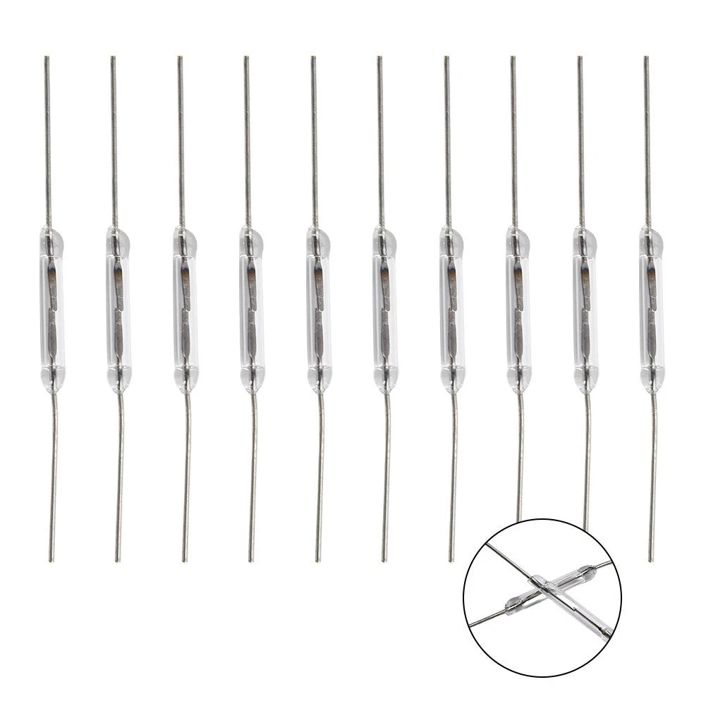 10 Pack Normally Open Magnetic Reed Switch for IoT Projects