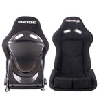 Bride Large Size Low Max Racing Seat for Universal Fit (Slider Rail, Carbon Fiber)