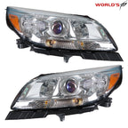 Set of 2 Halogen Projector Headlights for Chevy Malibu (2013–2015)
