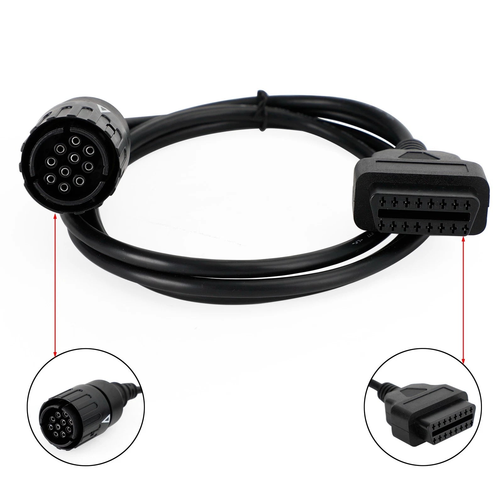 10 Pin to 16 Pin Diagnostic Scanner Cable for BMW Motorcycle