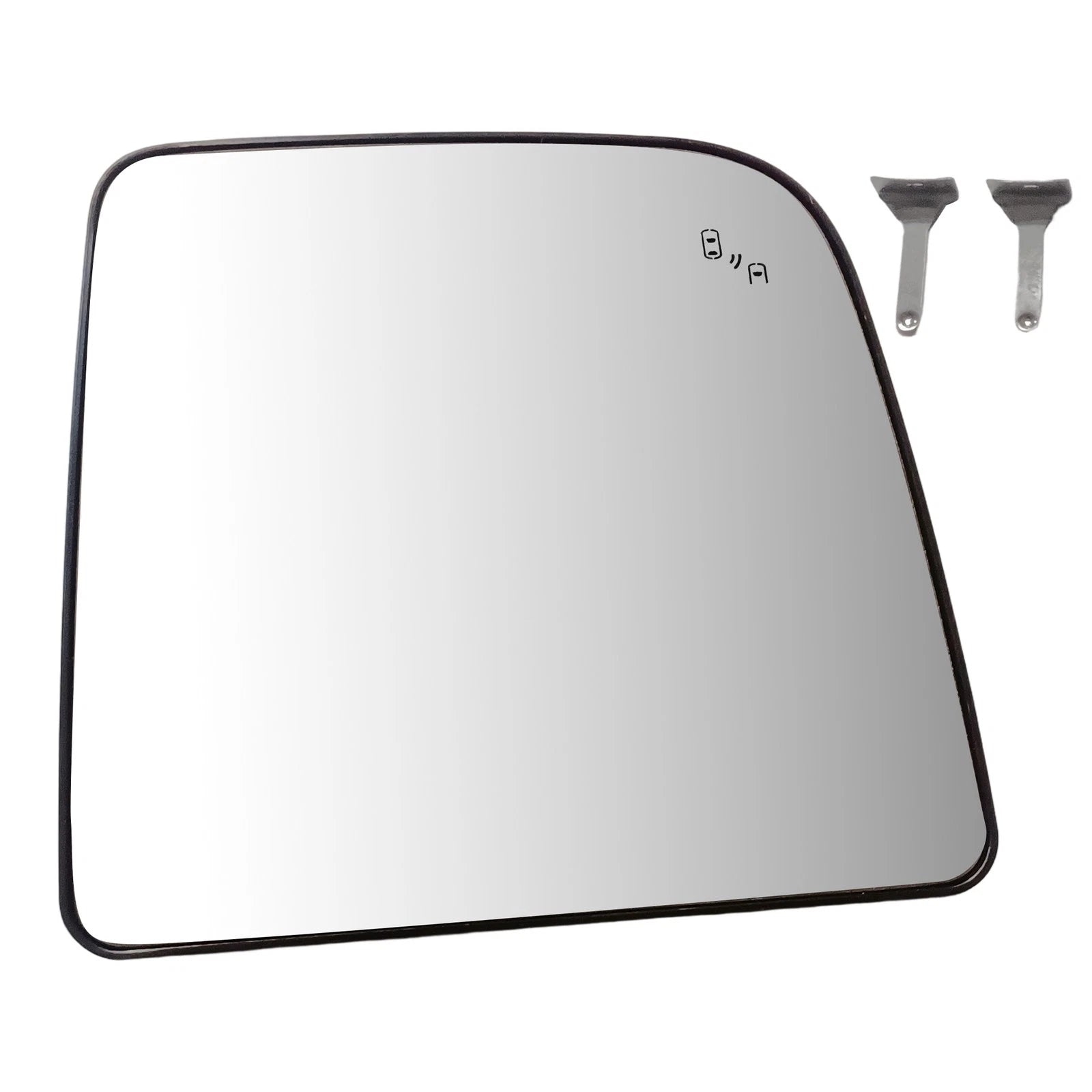 Heated Blind Spot Towing Mirror Glass for Nissan Titan XD (2016–2019)
