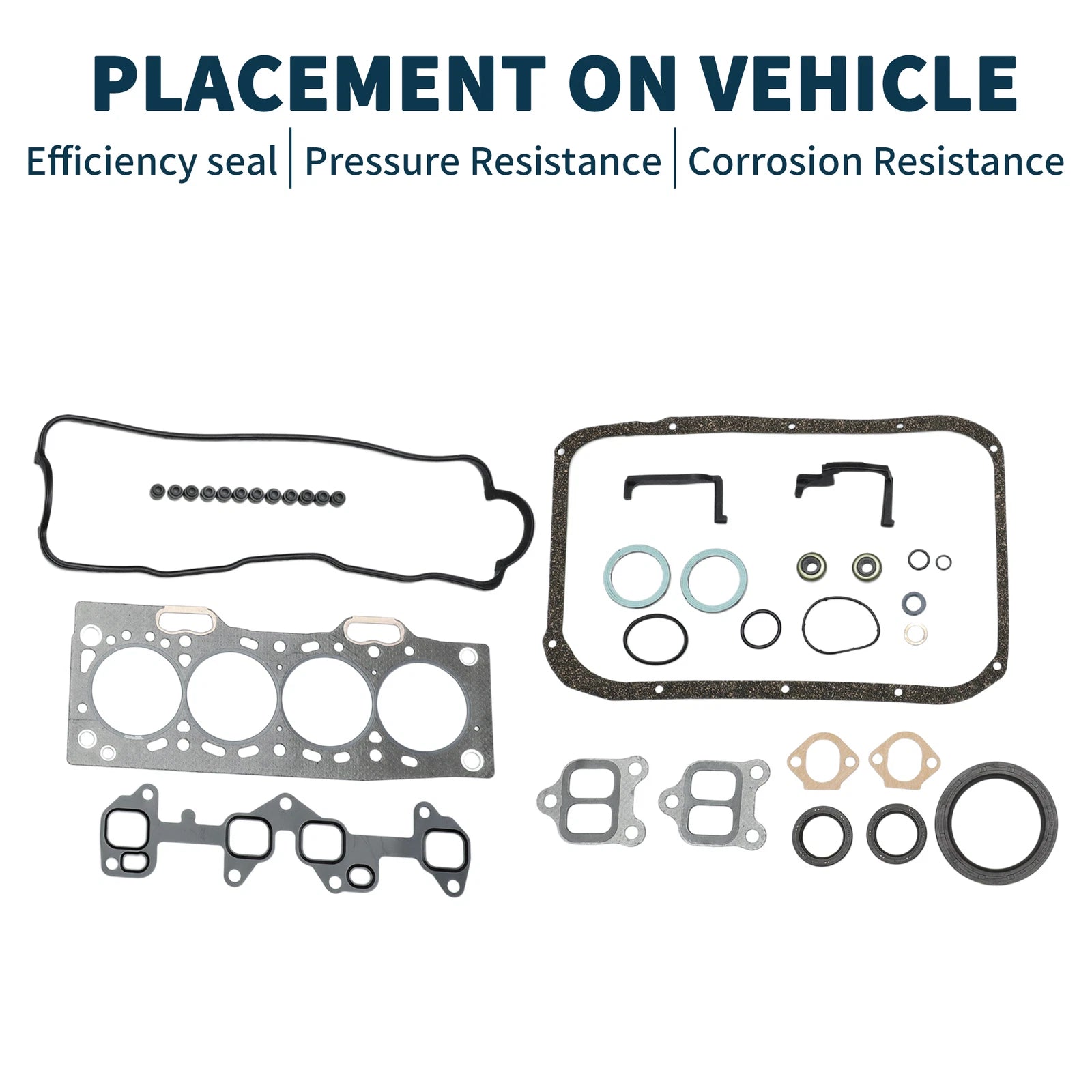 Cylinder Head Gasket Kit No. 411111026 for Toyota 2E (1 Set)