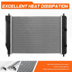Aluminum Core Radiator for Chevy Traverse/GMC Acadia (2007–2017)