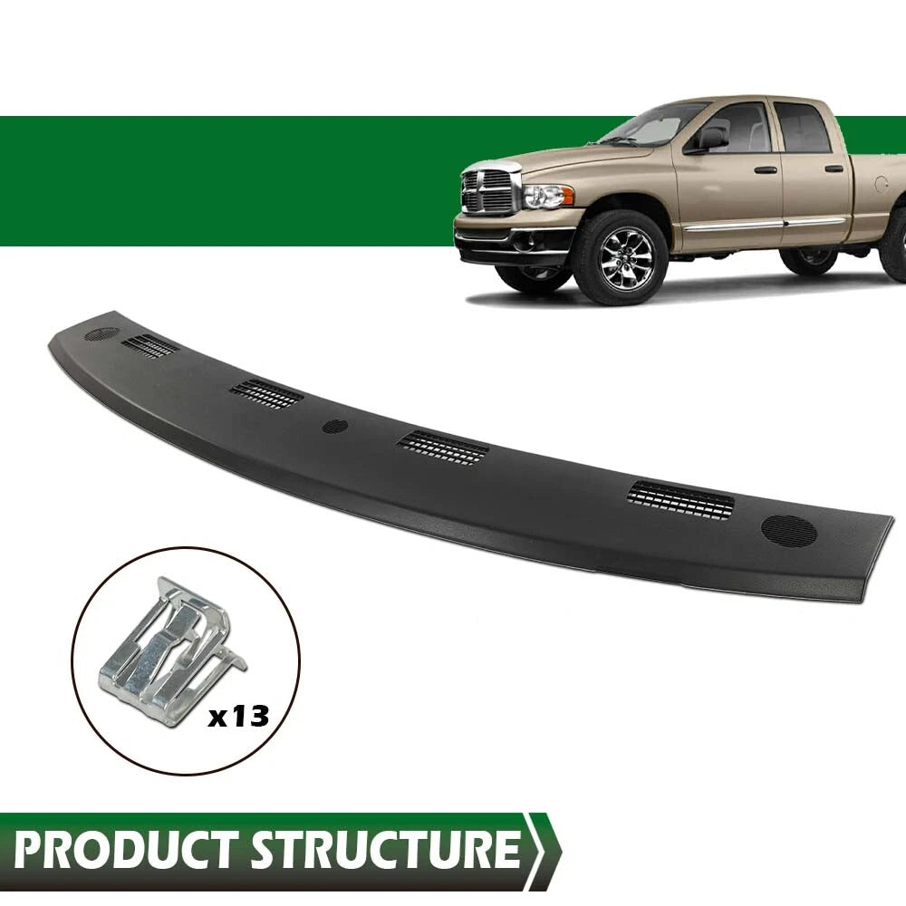 Upper Dashboard Panel for Ram 1500 2500 3500 (2002–2005) Black