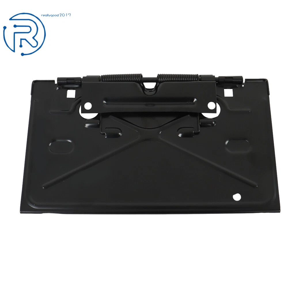 Steel License Plate Bracket for Chevrolet (1968-1972) Black E-coat