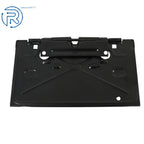 Steel License Plate Bracket for Chevrolet (1968-1972) Black E-coat