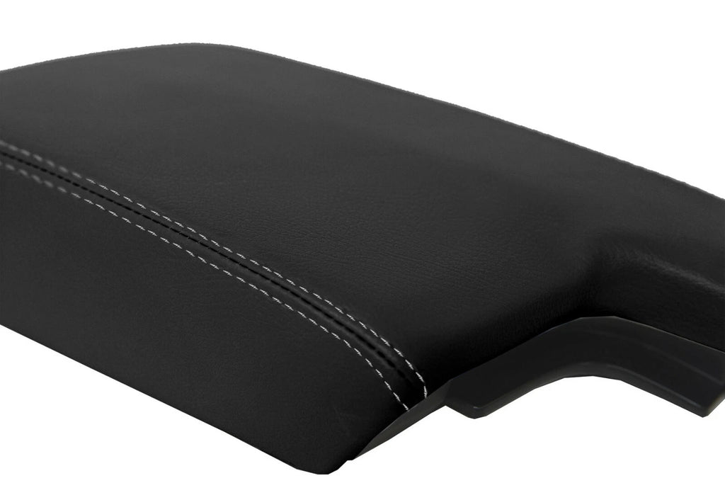 Leather Center Console Lid Armrest Cover for Subaru Crosstrek (2018–2020)