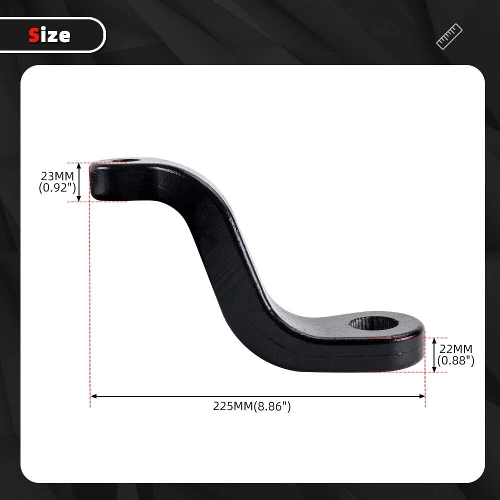 Drop Pitman Arm for Jeep Wrangler JK (2007–2018) 6618 3.5-6"