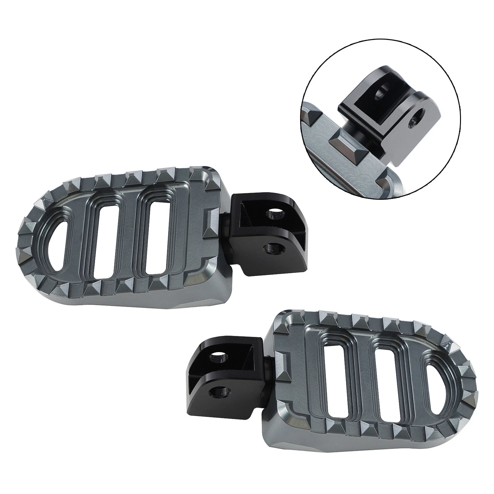 Front Footrests Foot Pegs for Meteor 350 (2021–2023) Classic 350 (2022–2023)