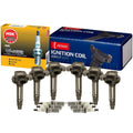 Set of 6 Ignition Coils & Spark Plugs for Ford Lincoln Mercury (All Years)