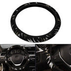 Steering Wheel Cover 37-38CM PU Leather Good Grip for Car