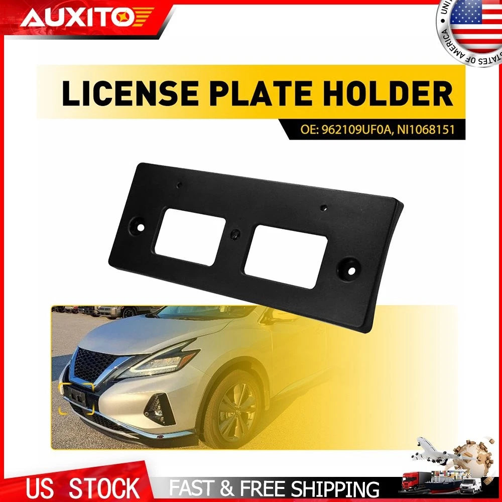 Front License Plate Bracket Mount for Nissan Murano (2019–2023) NI1068151