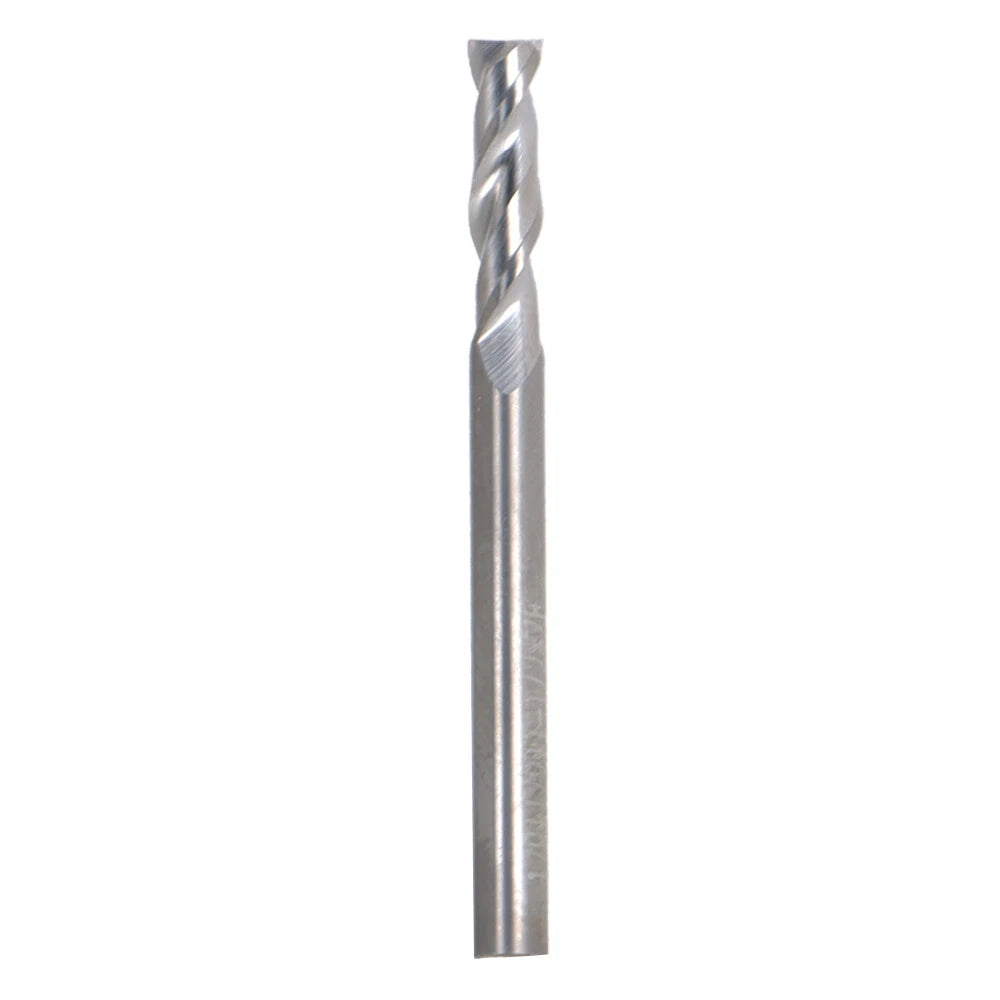 Set of 5 1/8" Diameter 2 Flute End Mills for Various Applications