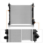 Aluminum Core Radiator DPI-13342 for Chevy Spark 1.2L (2013–2015)