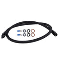 255LPH Inline High Pressure EFI Fuel Pump w/Install Kit for Chevy V8