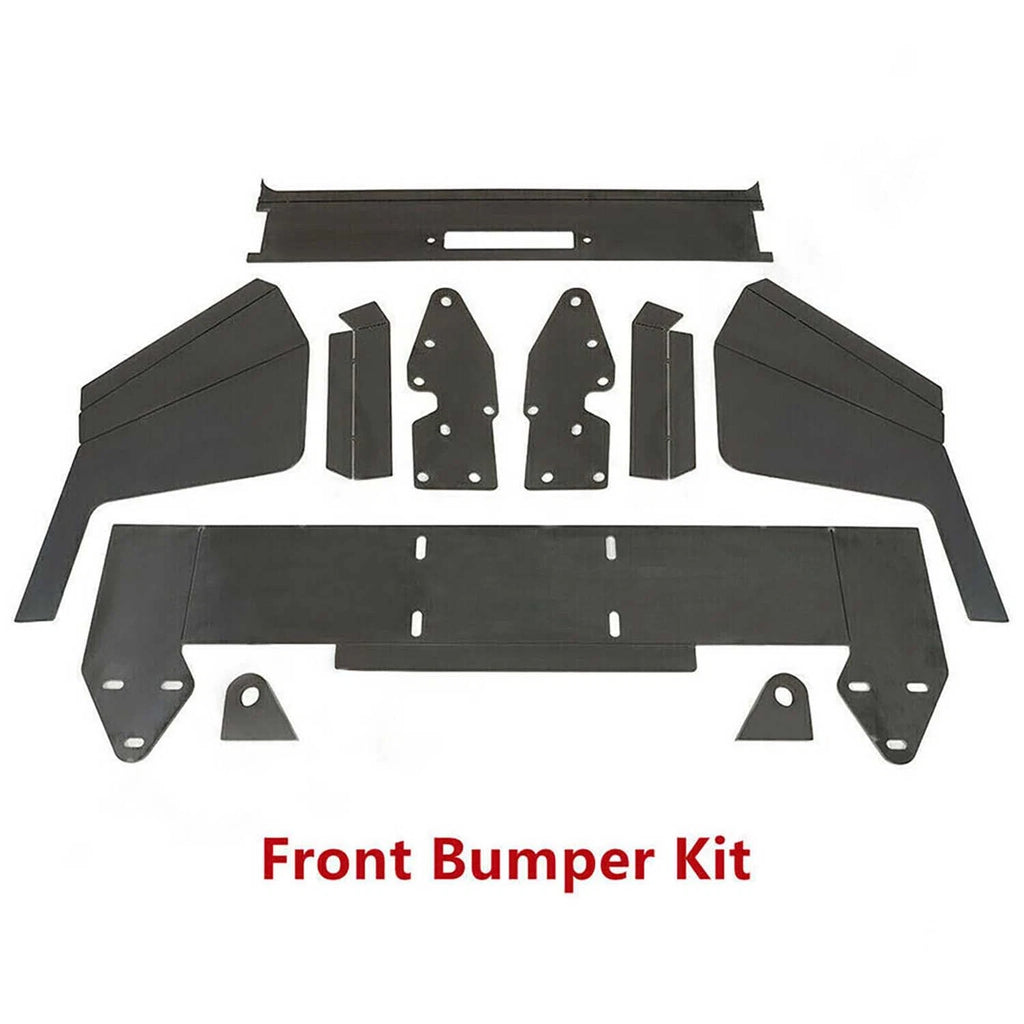 Winch Bumper Bare Plate for Jeep Cherokee XJ (1984–2001)