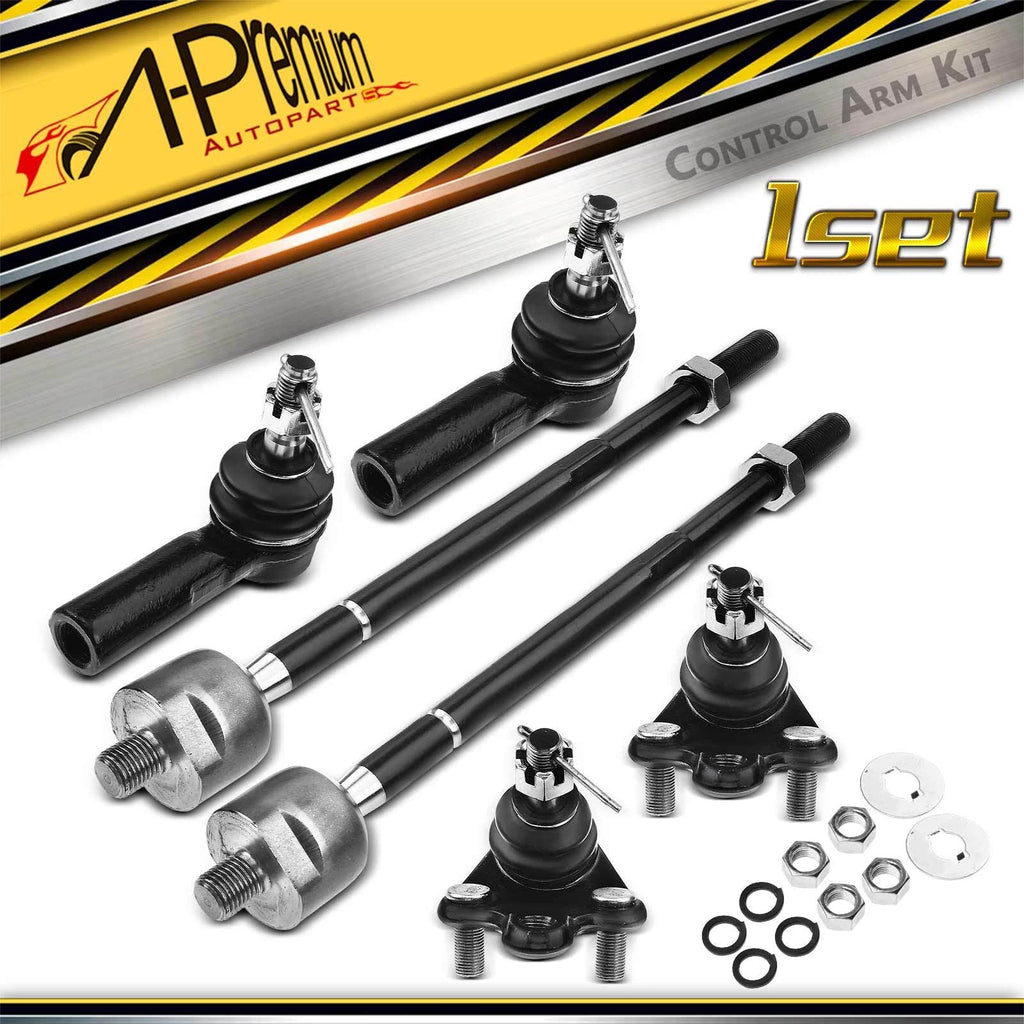 Inner & Outer Tie Rod End with Ball Joint for Toyota Corolla (1993–1995)