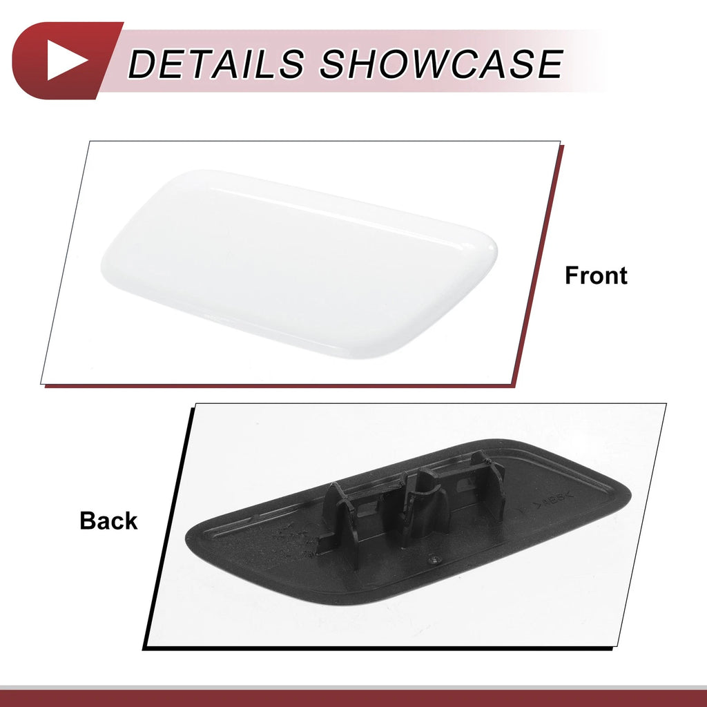 Front Left Washer Nozzle Cover Cap for Lexus LX570 (2013–2015) White