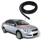 Protective Rubber Strip for Black Car Front Windshield Panel Decor Trim