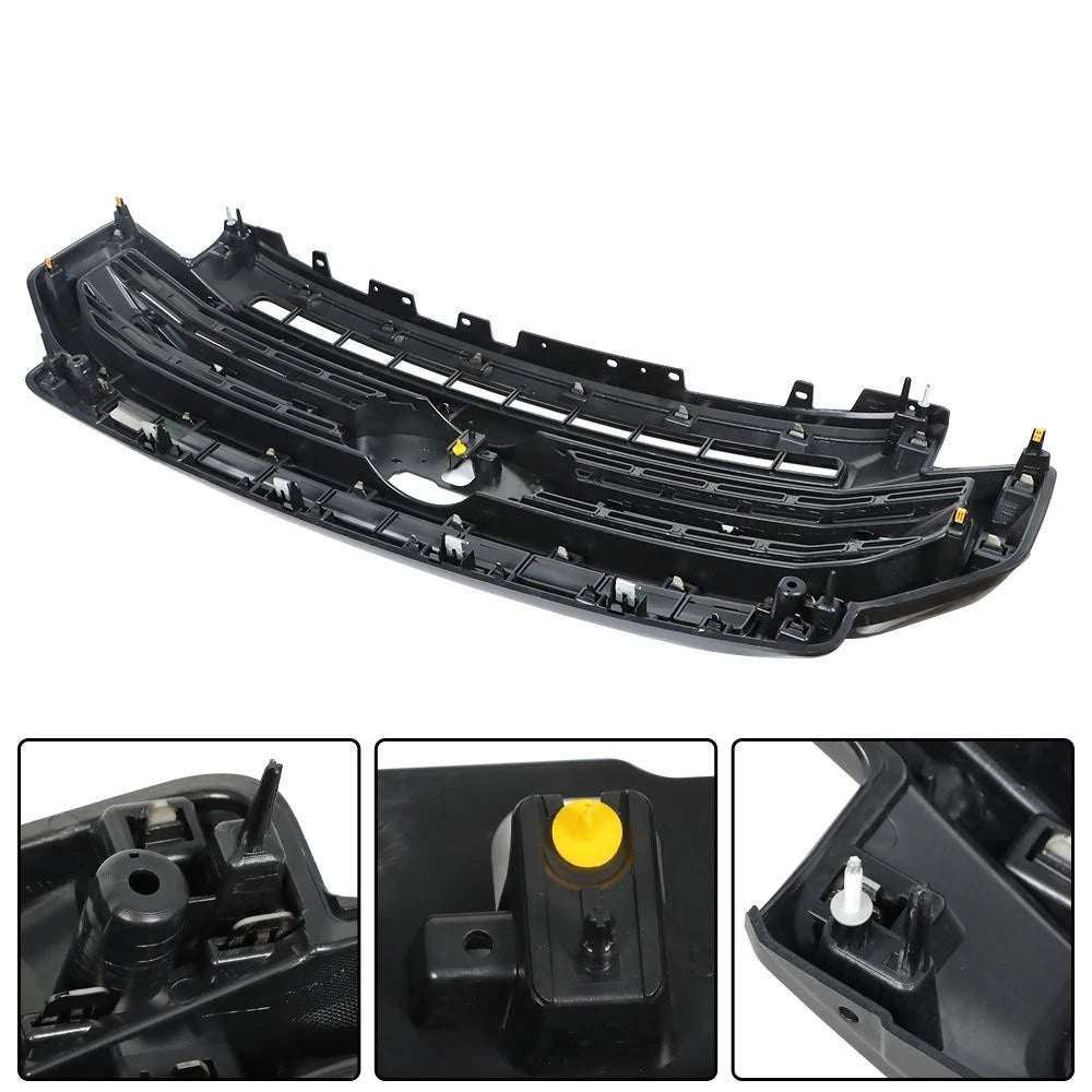 Grille Bumper for Ford Super Duty F-250 F-350 (2020–2022) Black