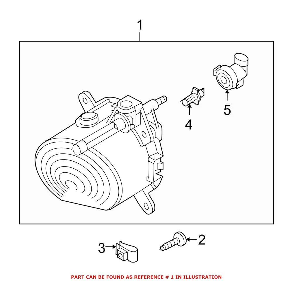 Genuine OEM Fog Light for BMW (63177162739) (2010–2017)