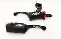 Set of 2 Shorty Clutch Perch Levers for Honda TRX 450R (2004–2005)