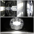 Chrome Housing LED Fog Lights for GMC Sierra 1500 2500HD 3500HD (2007–2014)