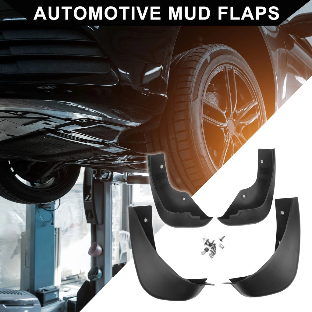 Set of 2 Front & Rear Mud Flap Splash Guards for Volkswagen Golf (2015–2017) 655692321973