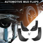 Set of 2 Front & Rear Mud Flap Splash Guards for Volkswagen Golf (2015–2017) 655692321973