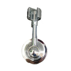 Chrome Shower Head Holder with Suction Cup for Easy Installation