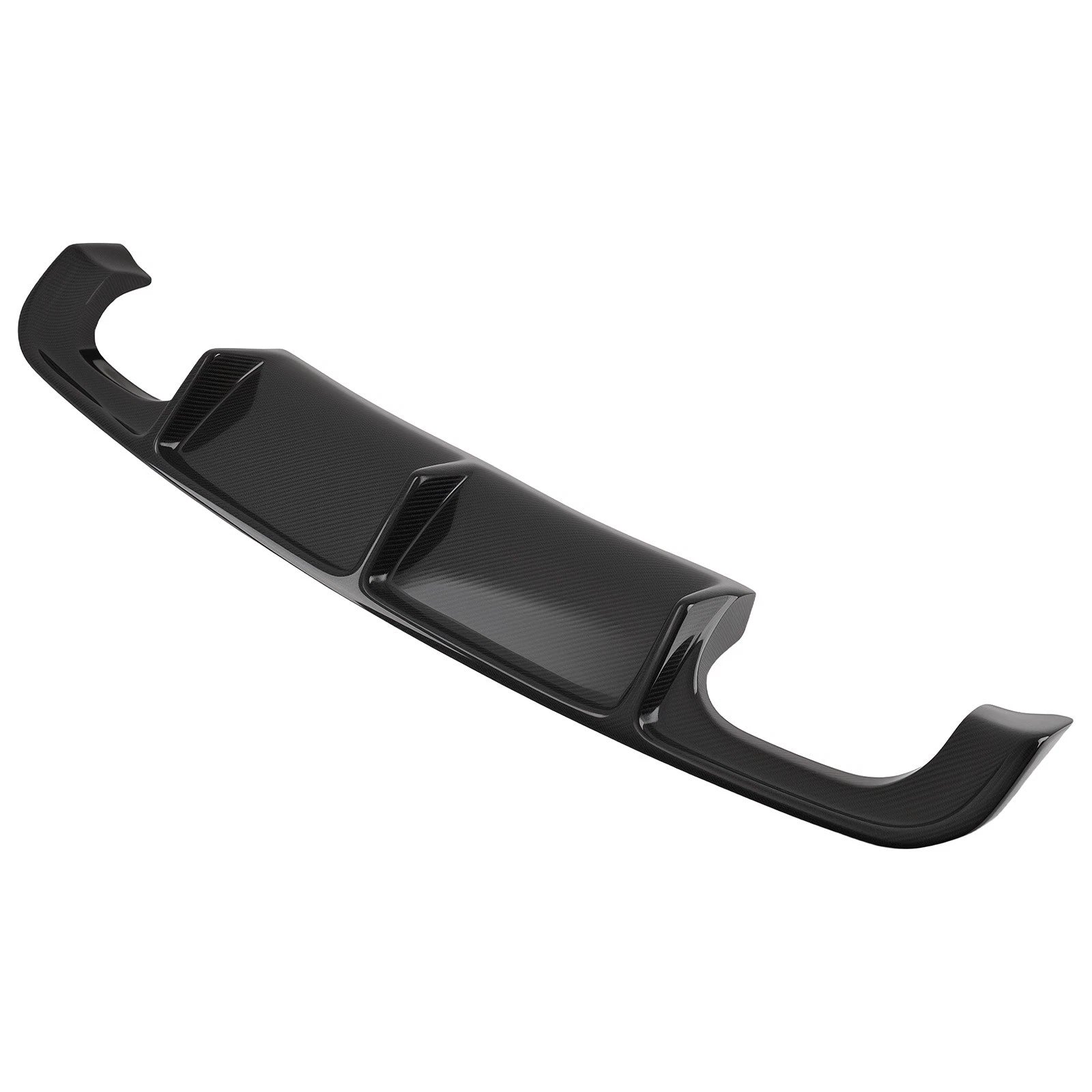 Carbon Fiber Lower Rear Diffuser Bumper Lip for BMW F85 F86 X5M X6M (2015–2018)