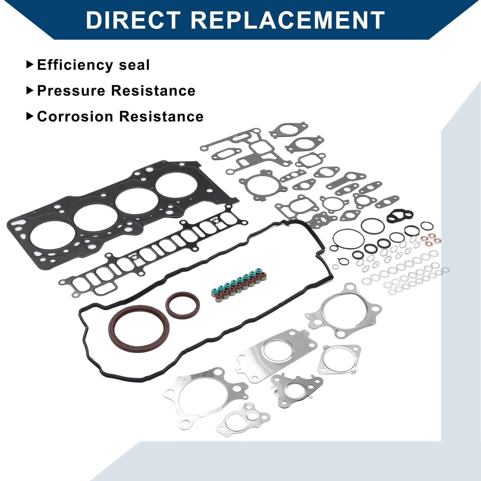 Set of 1 Cylinder Head Gasket Kit No.8LGR10271 for Mazda SHY1 (1990–1999)