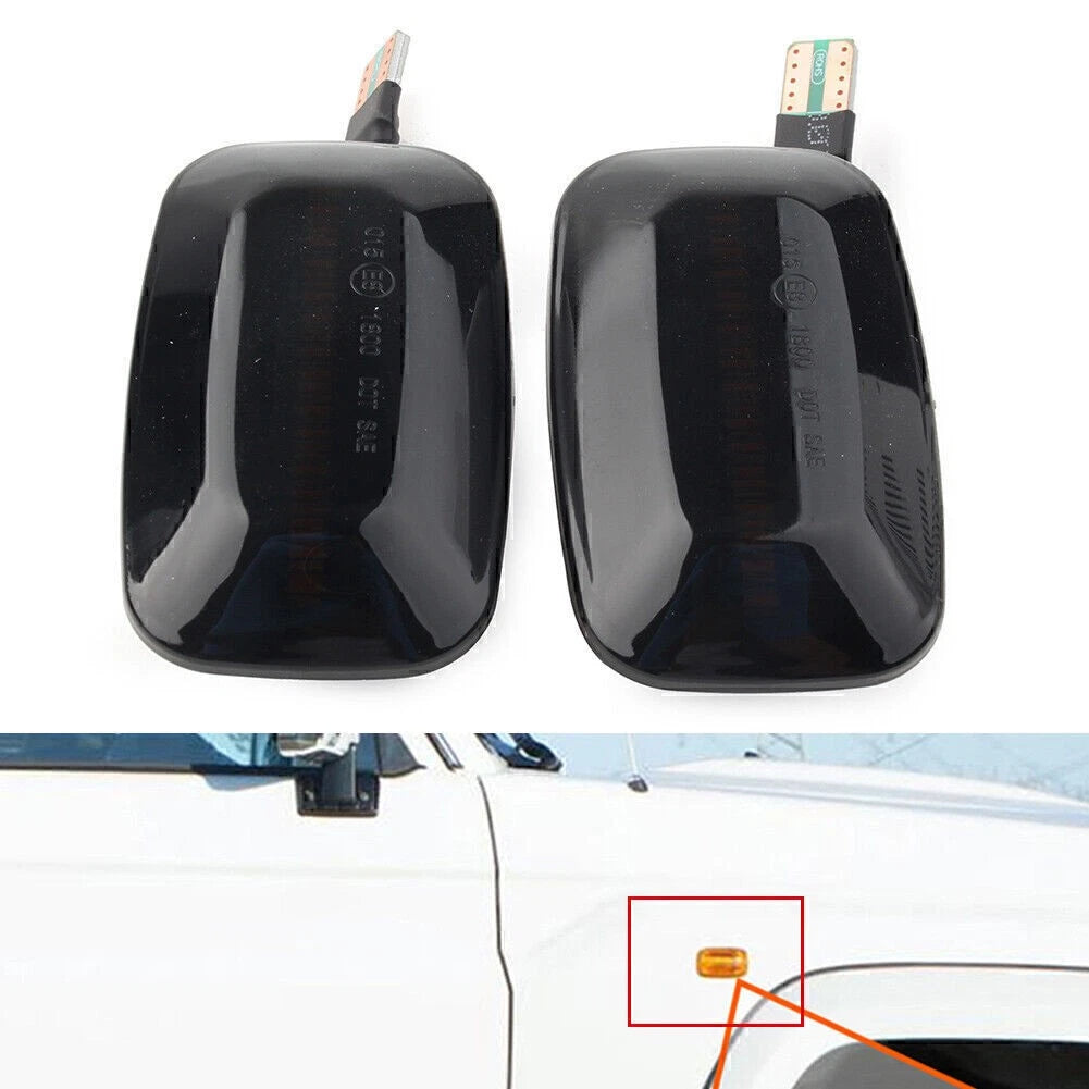 2X Dynamic LED Sequential Side Marker Light for Toyota Land Cruiser