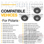 3Pcs Engine Isolator Mount for Polaris RZR 570 900 1000 S4 S (2012–2024) 1332955
