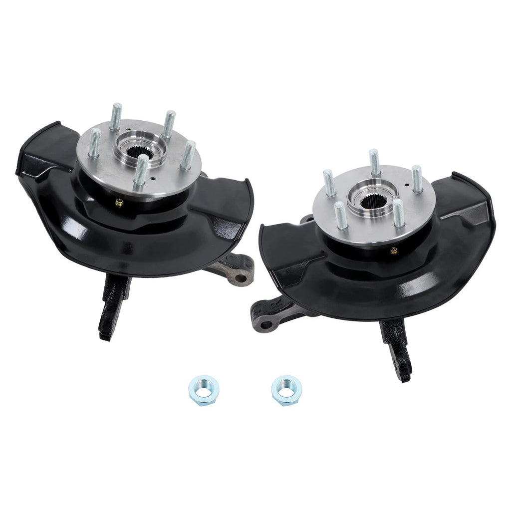 2Pcs Steering Knuckle & Wheel Hub Bearing Assembly for Honda CR-V (2007–2009)