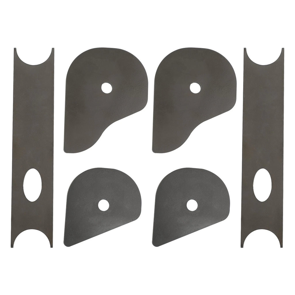 Set of 6 Rear Upper Trailing Arm Mount Bracket Kit for Chevy Trailblazer GMC Envoy (2002–2009)