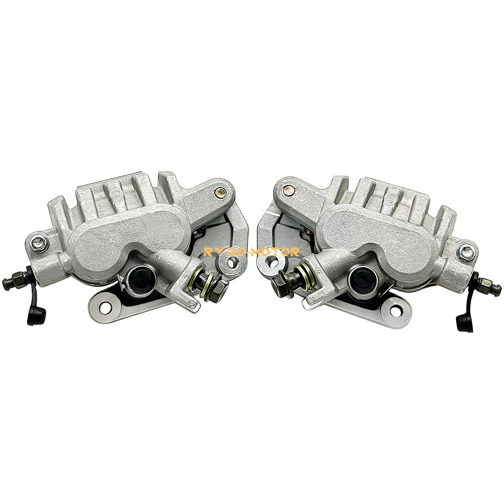 Front Brake Calipers & Pads for Honda TRX450R TRX450ER (2004–2014)