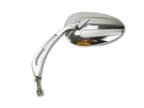 Chrome Left Mirror for Harley Davidson (1982–2021)