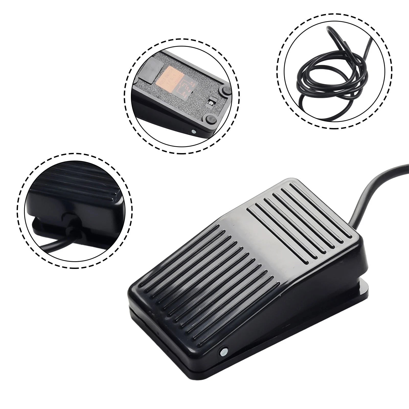 Metal Foot Pedal Switch for Petroleum/Chemical Industry