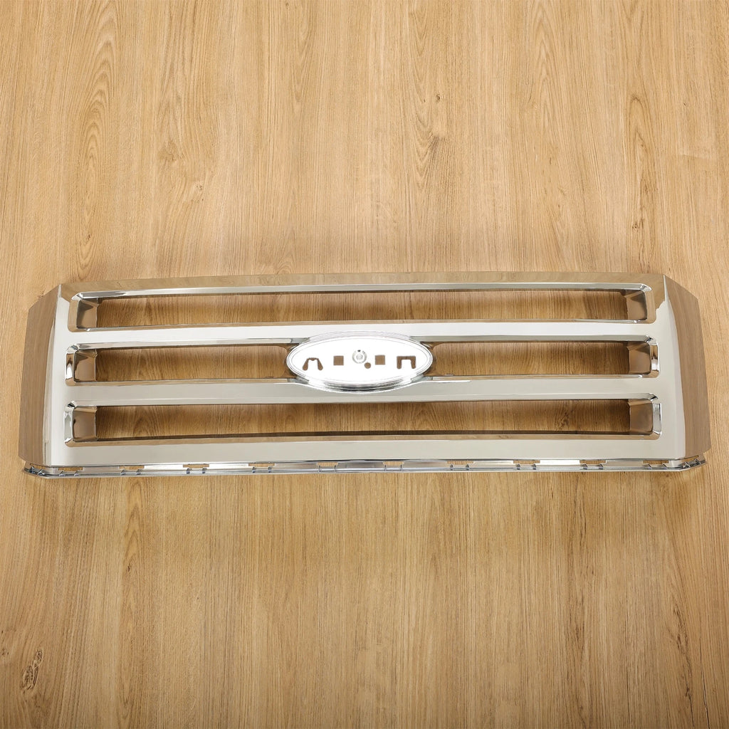 Chrome Front Bumper Hood Grille Assembly for Ford Expedition (2007–2014)
