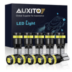 Set of 10 AUXITO 194 LED Light Bulbs for Various Vehicles (YYYY–YYYY)
