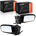 2X Power Side Mirrors for Mitsubishi Lancer (2002–2007)