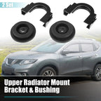 Set of 2 Upper Radiator Mount Bushing Bracket 21542-CA000 for Nissan Altima 