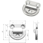 Stainless Steel D Ring for Outdoor Marine Use (Precision Cast)